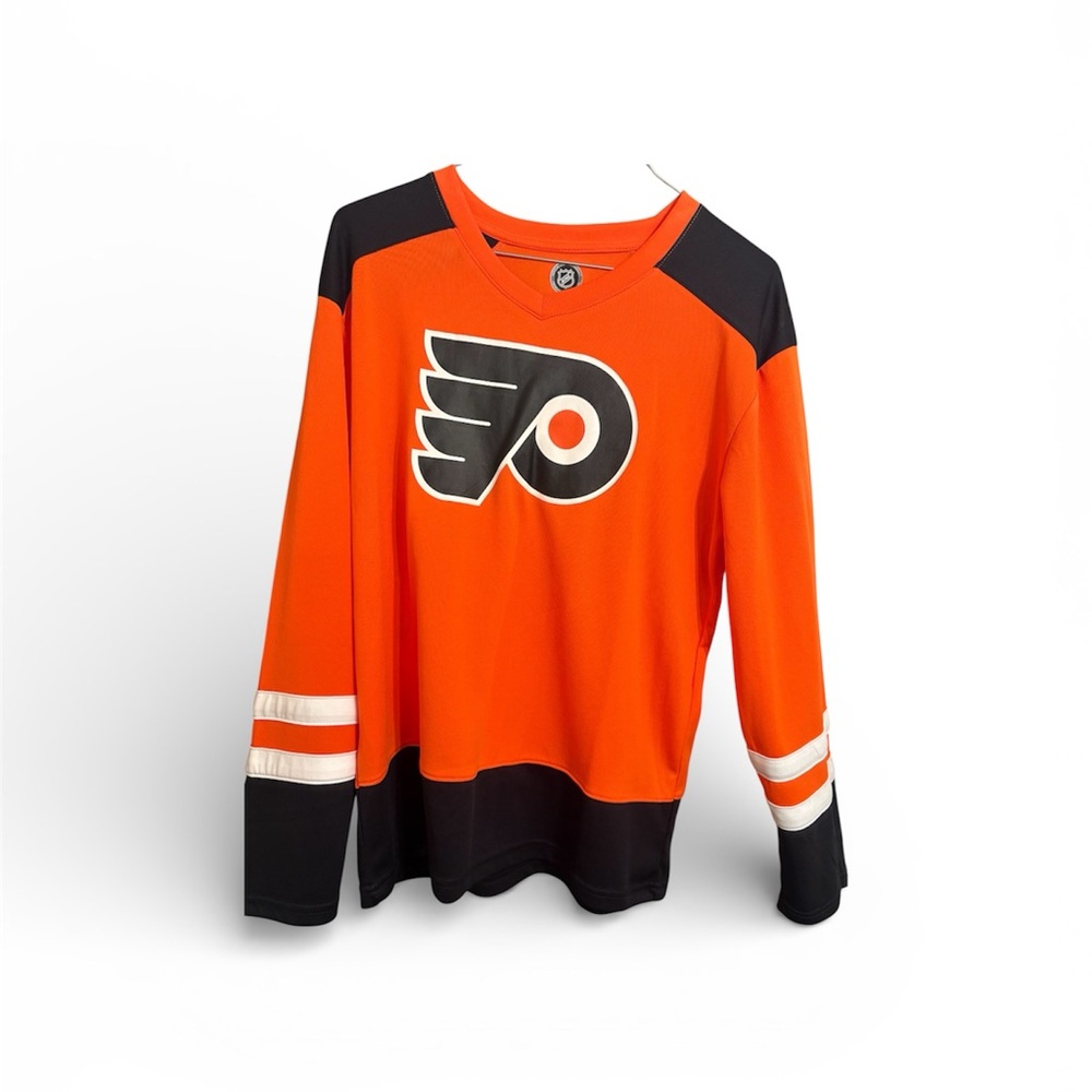 NHL Kids Orange and Black Jersey Philadelphia Flyers